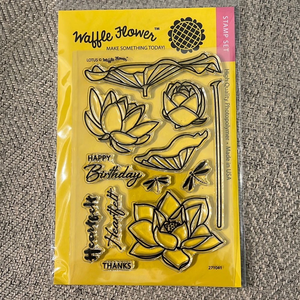 Flower Stamp set